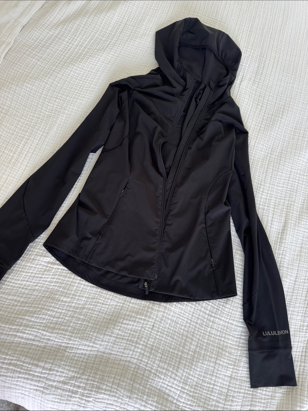 lululemon athletica Women's Black Hooded Utility Jacket
